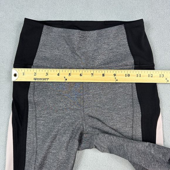 Lululemon Get Going Train Leggings Womens 4 Gray Black Pink Blush High Rise 24" - Picture 5 of 13